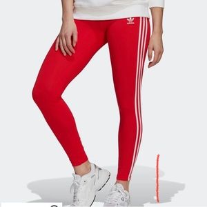 ADIDAS NEW ADICOLOR CLASSICS 3-STRIPES TIGHTS high rise S M